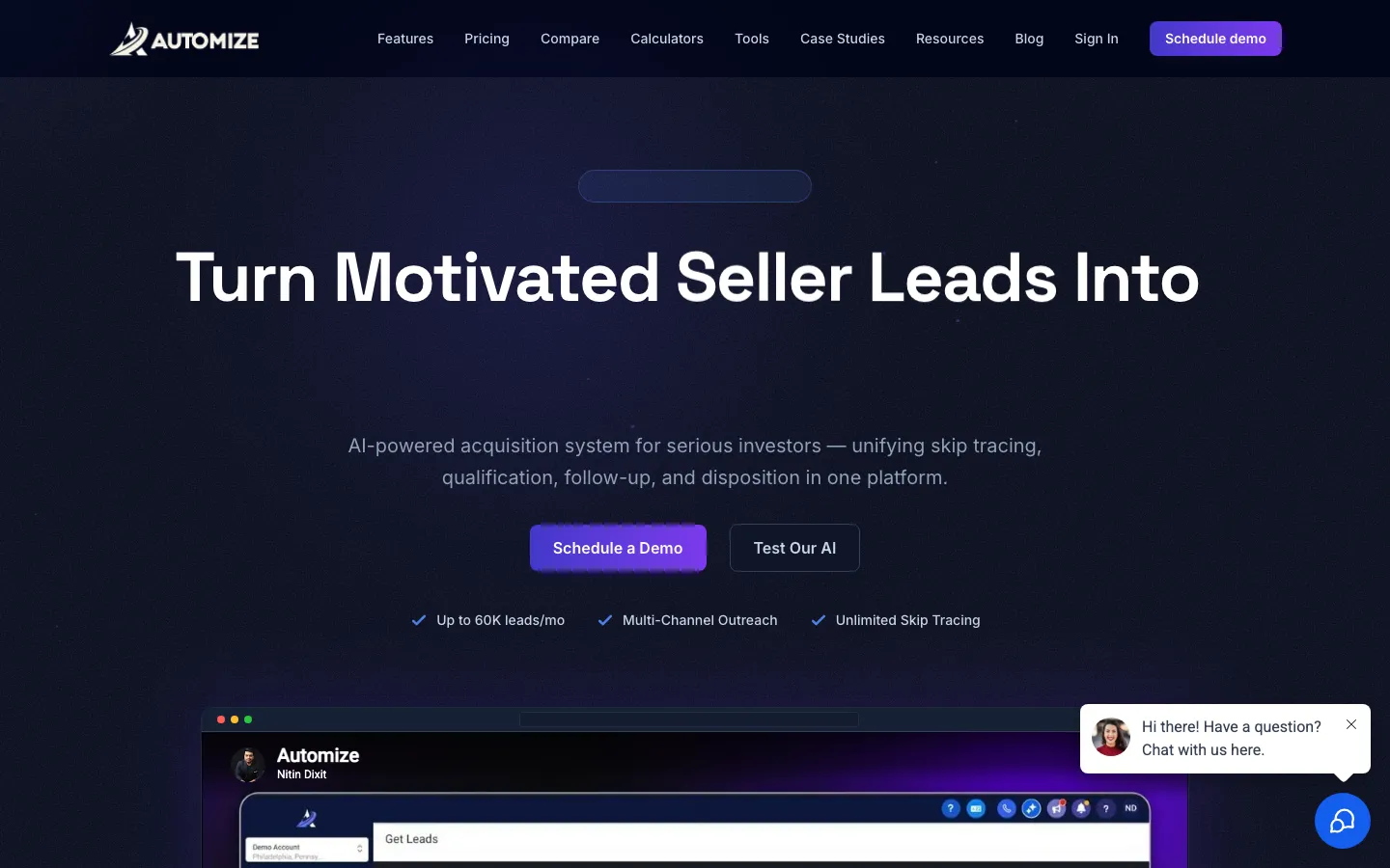 Automize CRM platform